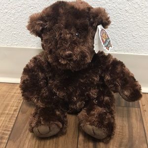 Chelsea Teddy Bear Co. 10 inch Traditional Dark Brown Plush NWT Stuffed Animal